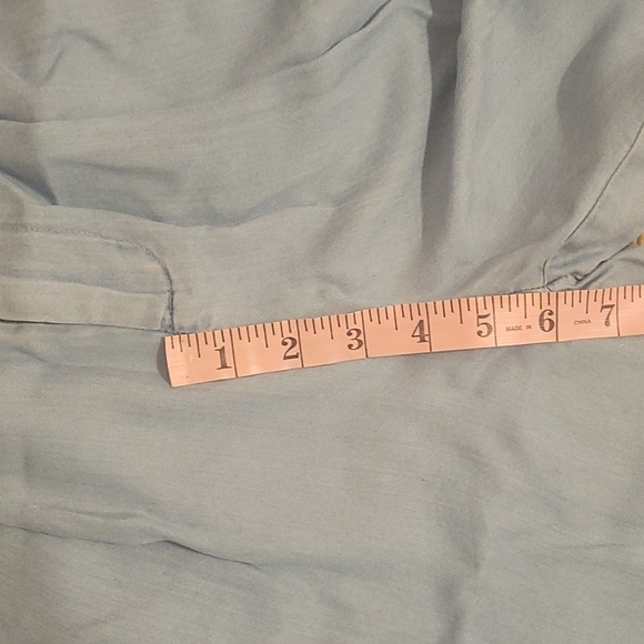 Sadie & Sage Light Blue Wide-Leg Pants - Picture 5 of 8